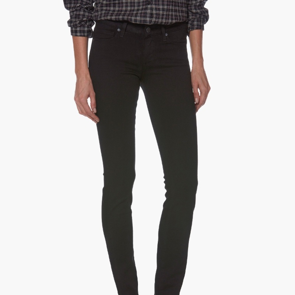 Paige Verdugo ultra skinny jeans in black